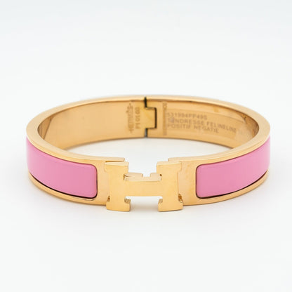 [Clover]H PINK BRACELET