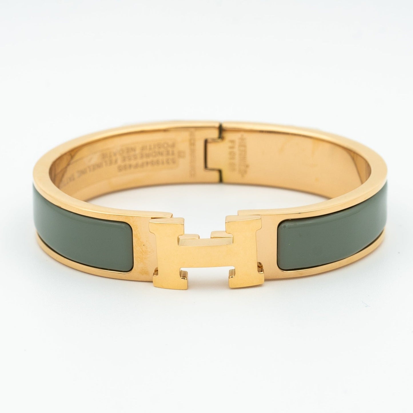 [Clover]H BRACELET BLUE GREEN 12MM