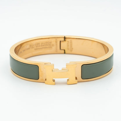 [Clover]H BRACELET BLUE GREEN 12MM
