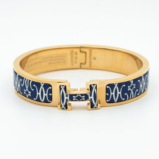 [Clover]H BRACELET BLACK MULTICOLOR