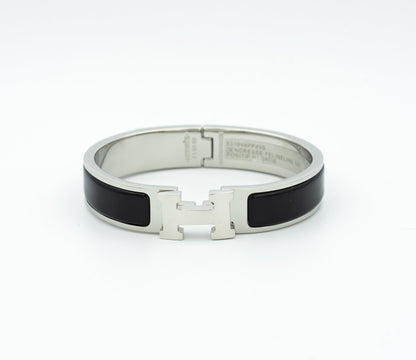 [Clover]H BLACK BRACELET