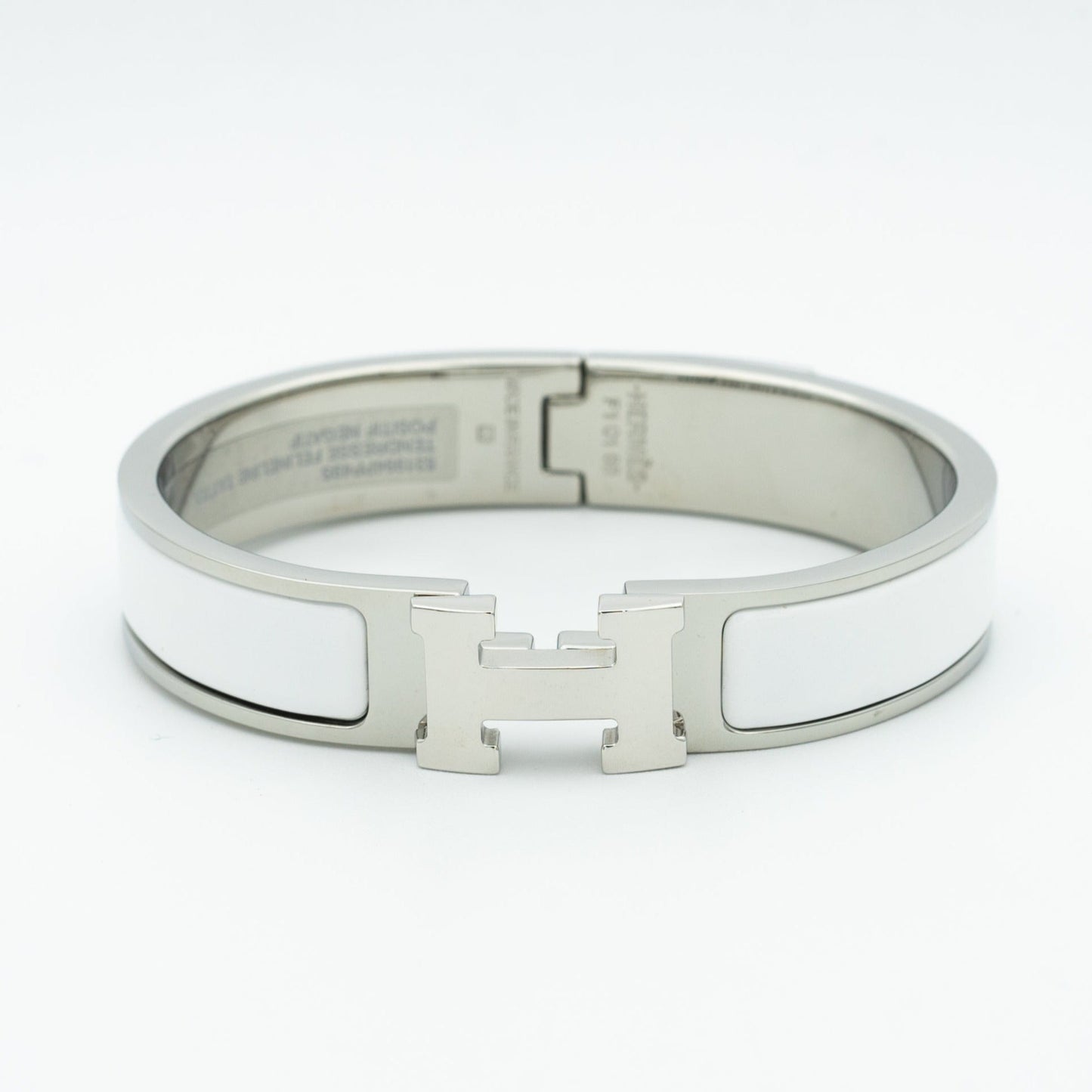 [Clover]H WHITE BRACELET