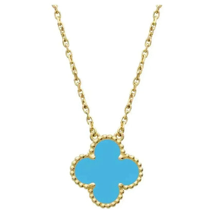 [Clover]CLOVER 15MM VINTAGE TURQUOISE NECKLACE
