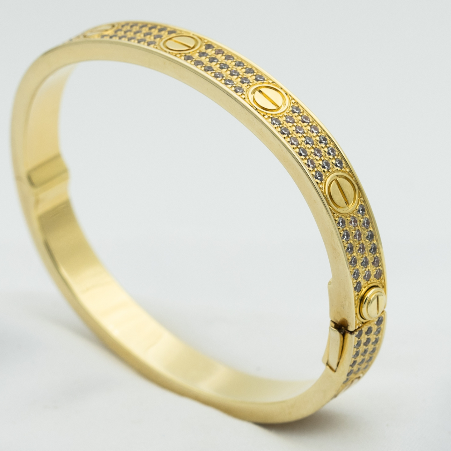 [Clover]LOVE BRACELET 6.1MM DIAMOND-PAVED