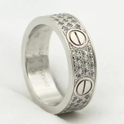 [Clover]LOVE RING 5.5MM DIAMONDS PAVED