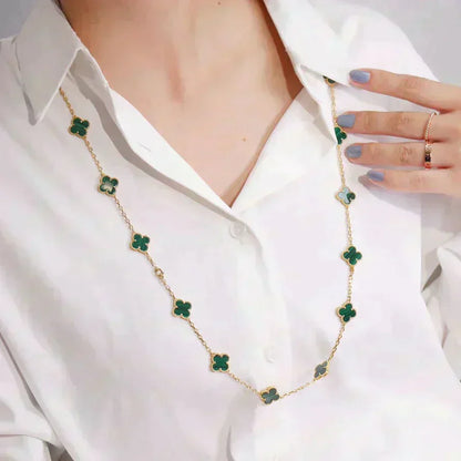 [Clover]CLOVER 20 MOTIFS MALACHITE GOLD