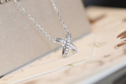 [Clover]JEUX DE DIAMOND NECKLACE