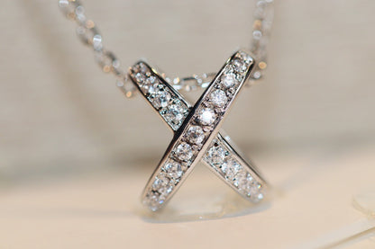 [Clover]JEUX DE DIAMOND NECKLACE
