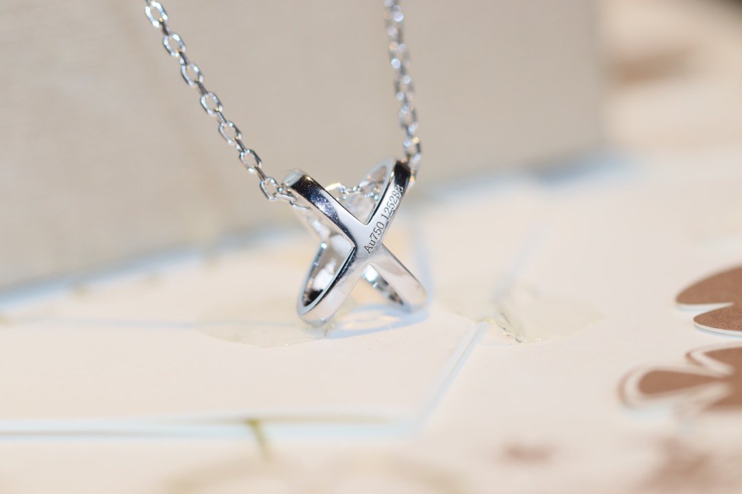 [Clover]JEUX DE DIAMOND NECKLACE