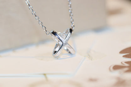 [Clover]JEUX DE DIAMOND NECKLACE
