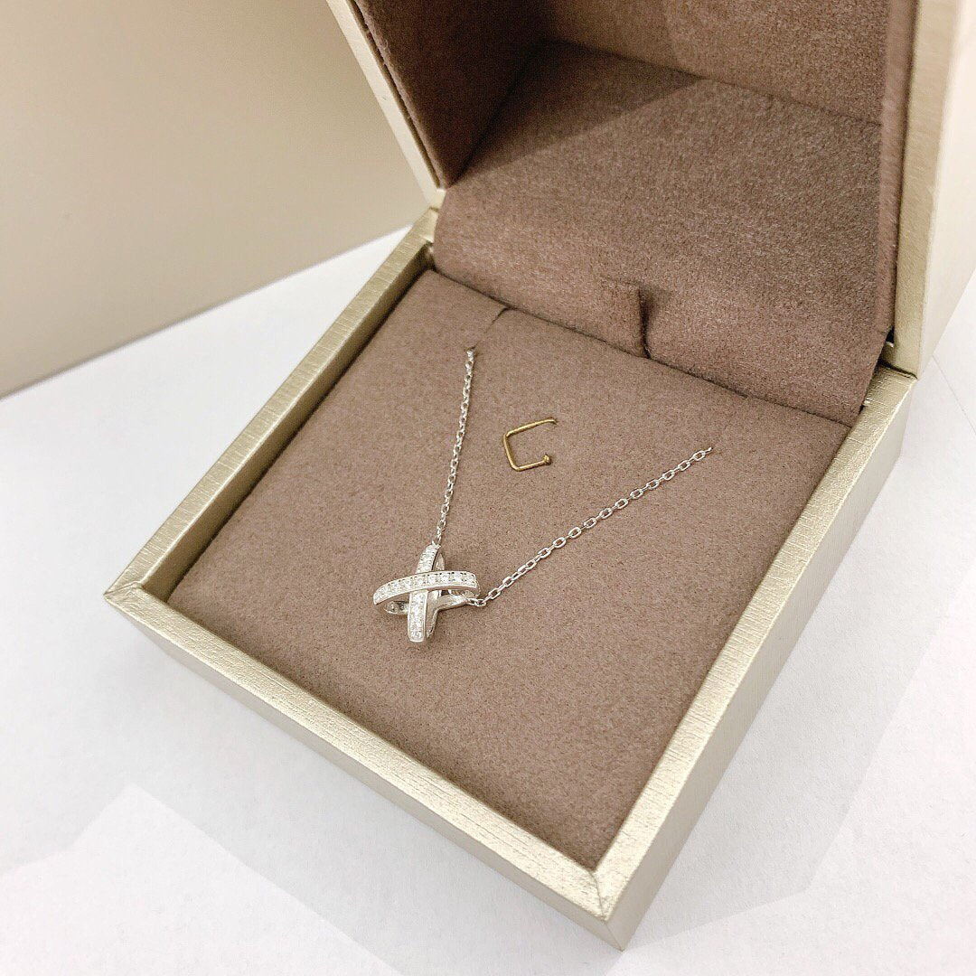 [Clover]JEUX DE DIAMOND NECKLACE