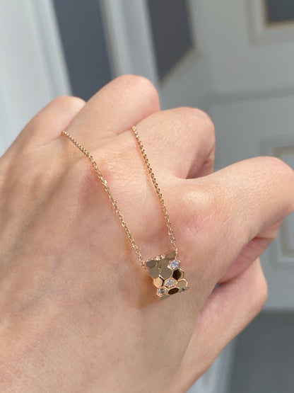 [Clover]BEE LOVE DIAMOND NECKLACE