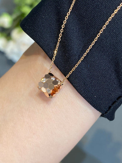 [Clover]BEE LOVE DIAMOND NECKLACE