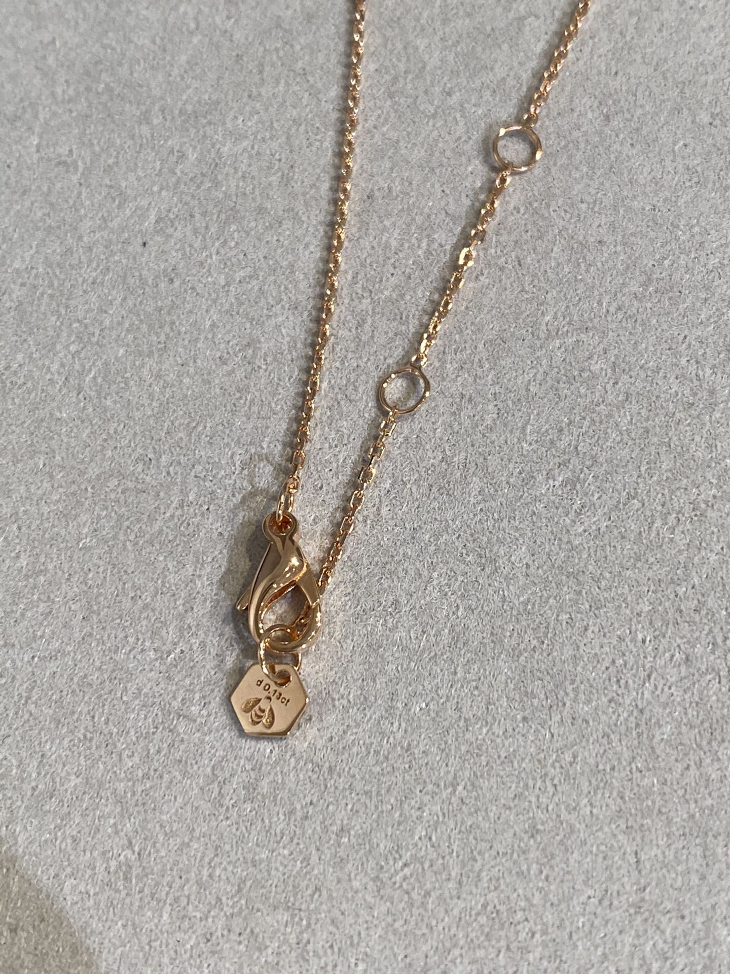 [Clover]BEE LOVE DIAMOND NECKLACE