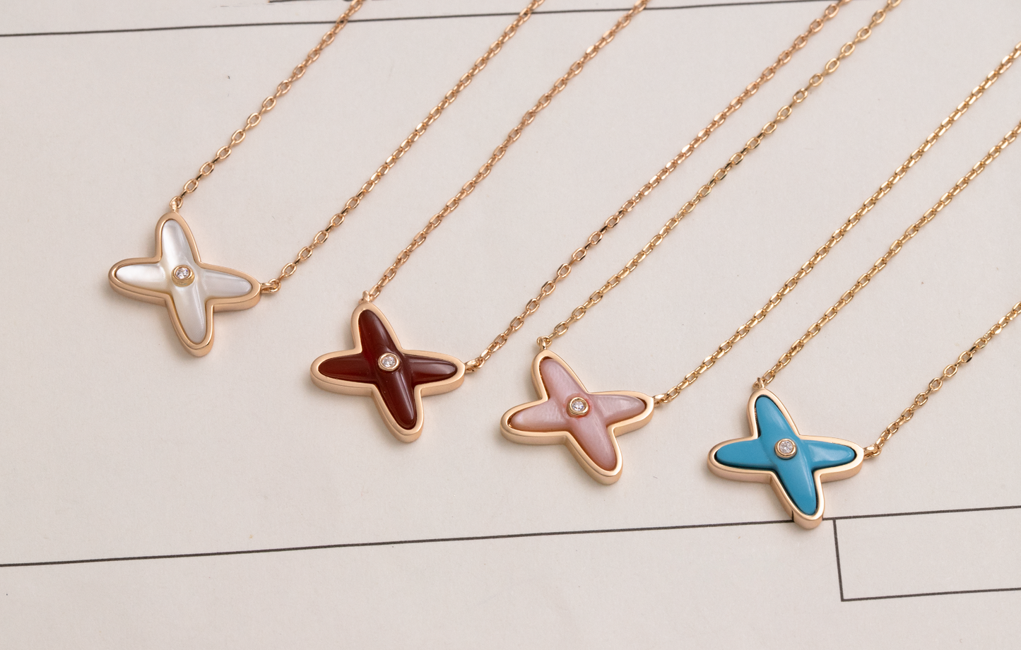 [Clover]JEUX DE NECKLACE 1 DIAMOND