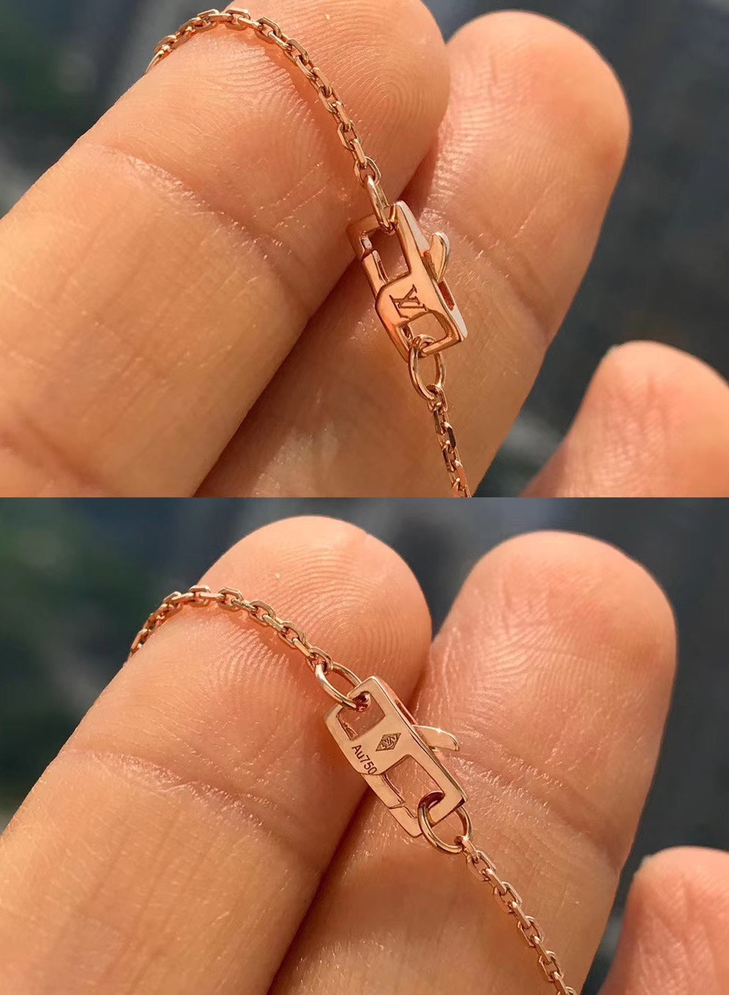 [Clover]BLOSSOM PENDANT PINK GOLD AND DIAMOND