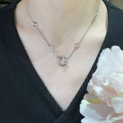 [Clover]HM STERLING CHAINE D'ANCRE HEART