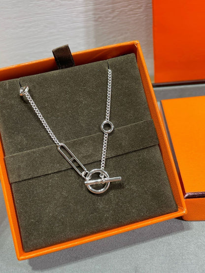 [Clover]HM STERLING CHAINE D'ANCRE HEART
