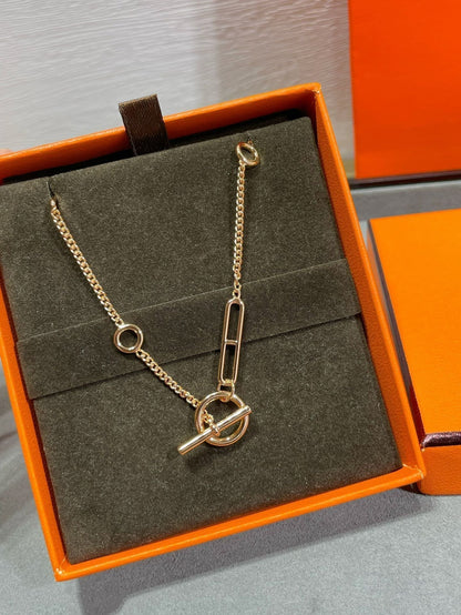[Clover]HM STERLING CHAINE D'ANCRE HEART