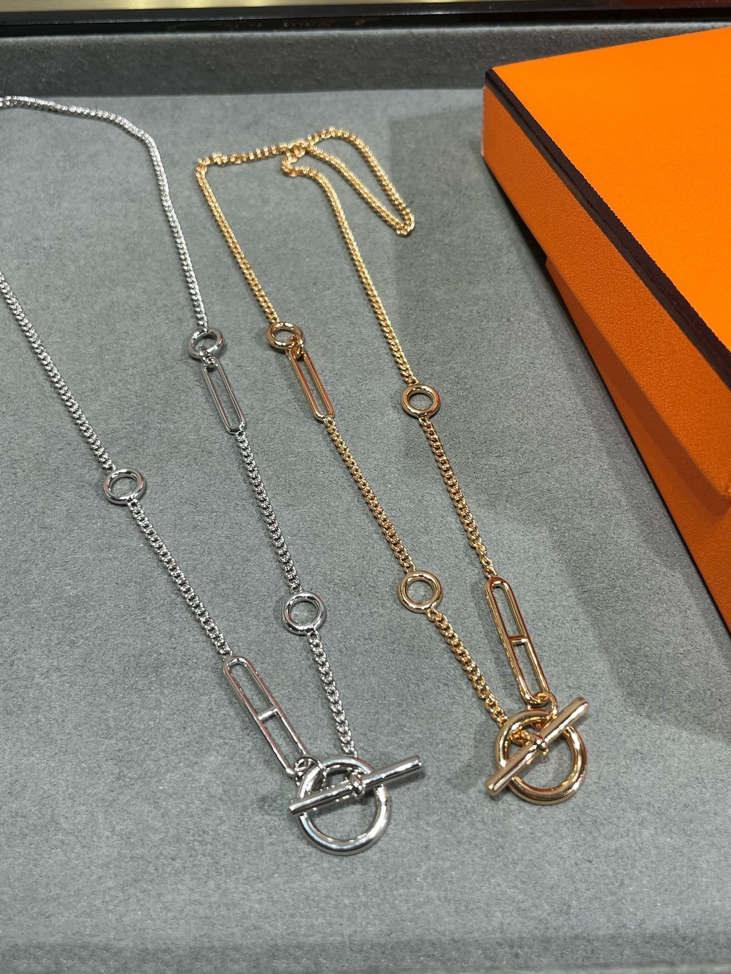 [Clover]HM STERLING CHAINE D'ANCRE HEART