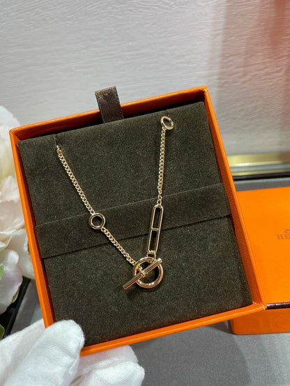 [Clover]HM STERLING CHAINE D'ANCRE HEART