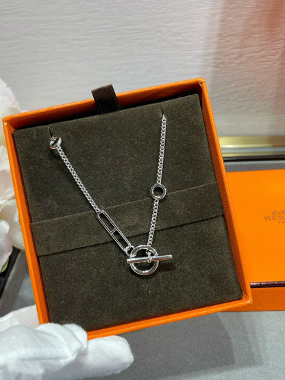[Clover]HM STERLING CHAINE D'ANCRE HEART