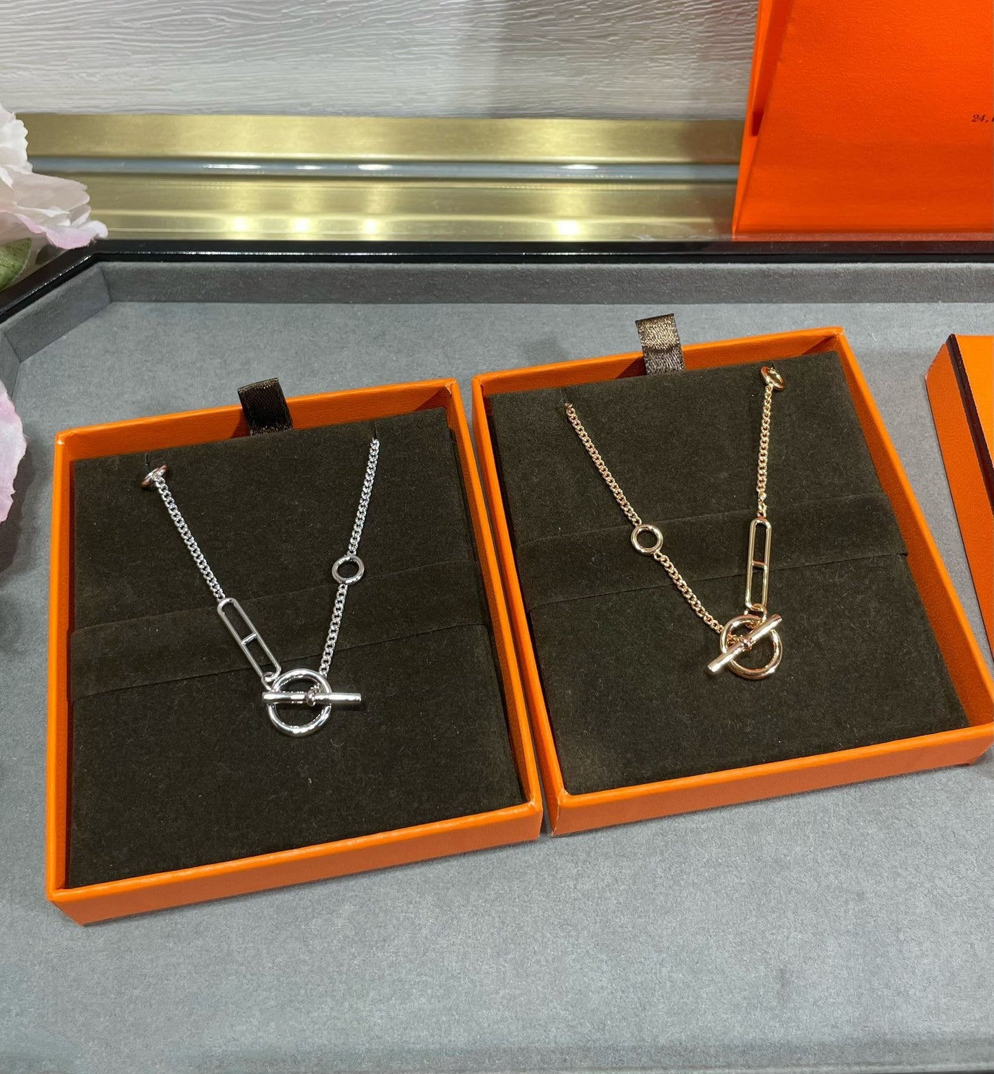 [Clover]HM STERLING CHAINE D'ANCRE HEART