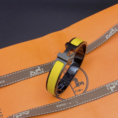 [Clover]CLIC HM SO BLACK YELLOW BRACELET
