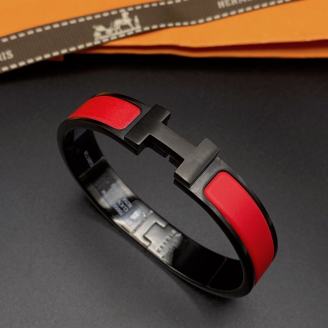[Clover]CLIC HM SO BLACK RED BRACELET