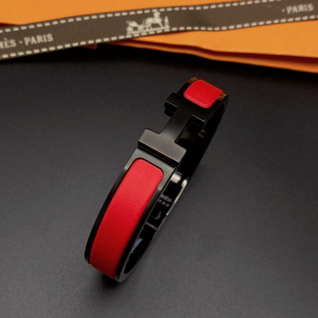 [Clover]CLIC HM SO BLACK RED BRACELET