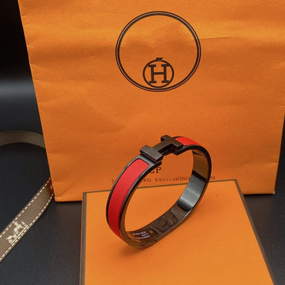 [Clover]CLIC HM SO BLACK RED BRACELET
