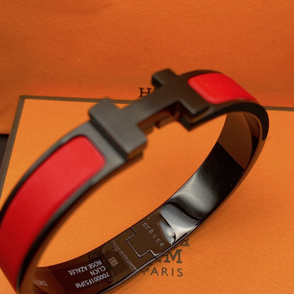 [Clover]CLIC HM SO BLACK RED BRACELET