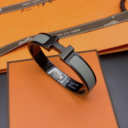 [Clover]CLIC HM SO BLACK GREY BRACELET