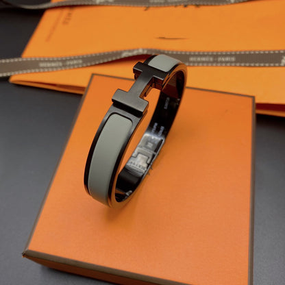 [Clover]CLIC HM SO BLACK GREY BRACELET