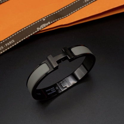 [Clover]CLIC HM SO BLACK GREY BRACELET