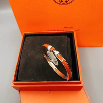 [Clover]CLASSIC HM CLIC RED 8MM ENAMEL BRACELET