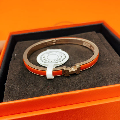[Clover]CLASSIC HM CLIC RED 8MM ENAMEL BRACELET