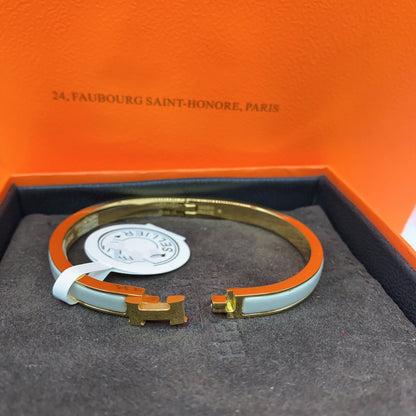 [Clover]CLASSIC HM CLIC GREEN 8MM ENAMEL BRACELET