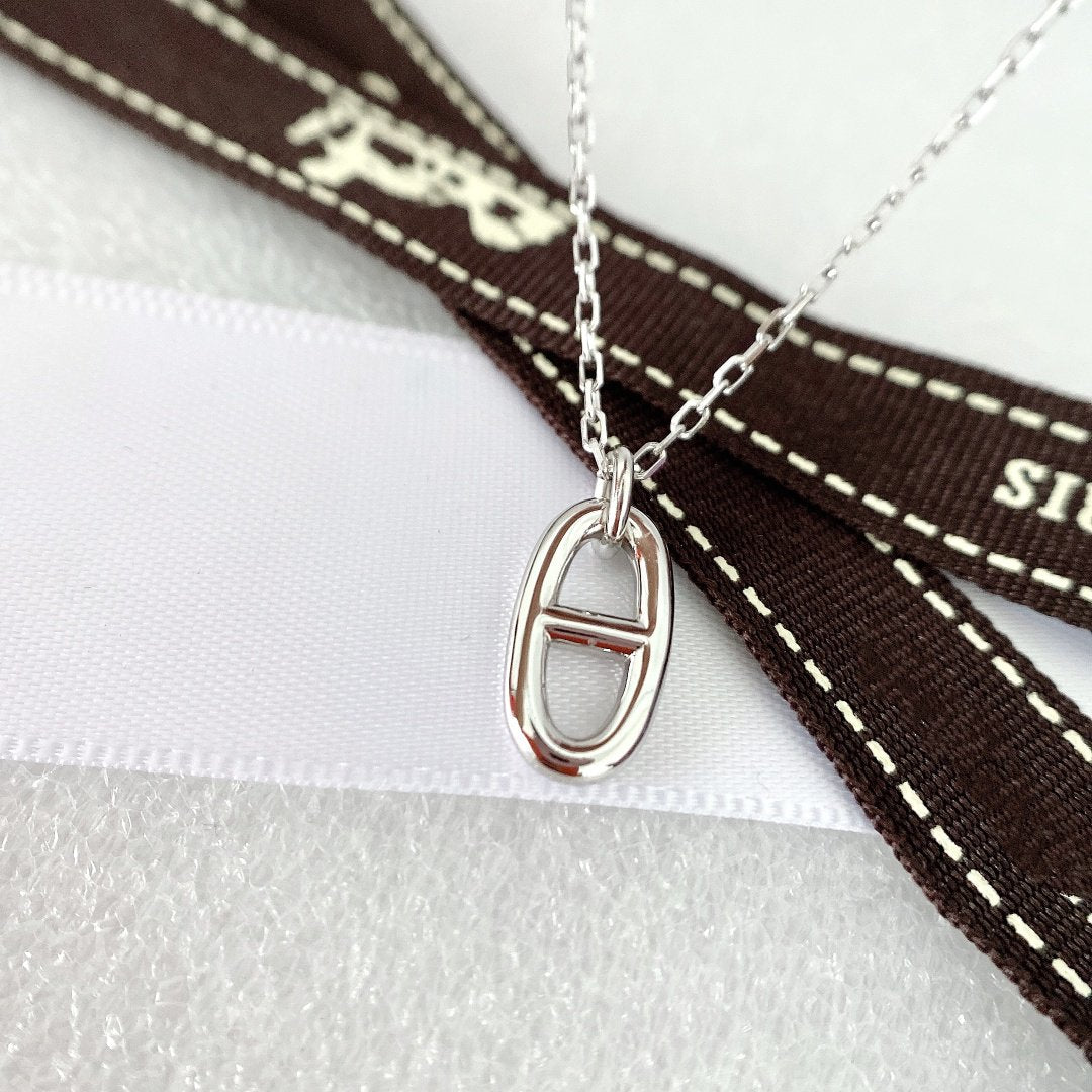 [Clover]HM PIG NOSE NECKLACE
