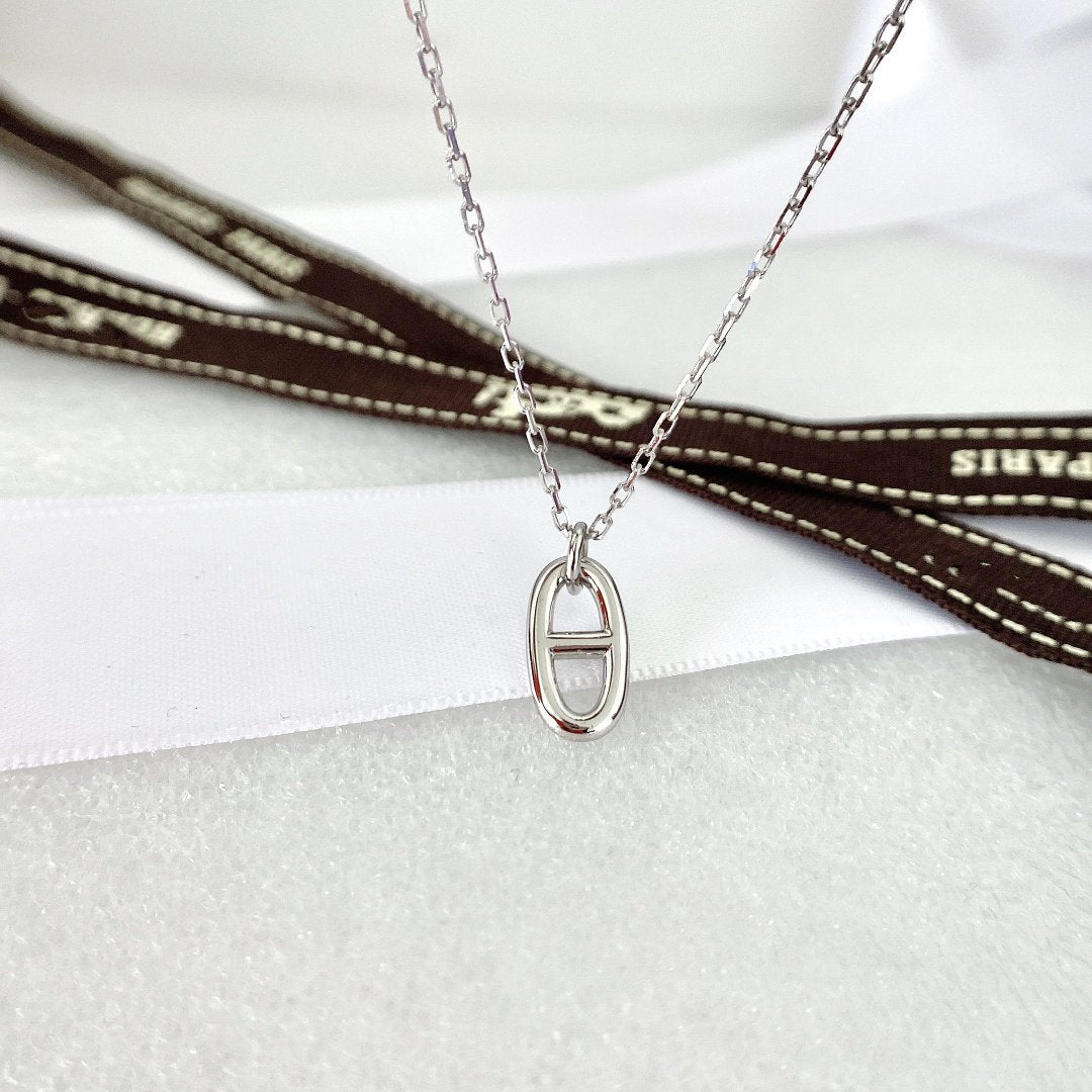 [Clover]HM PIG NOSE NECKLACE
