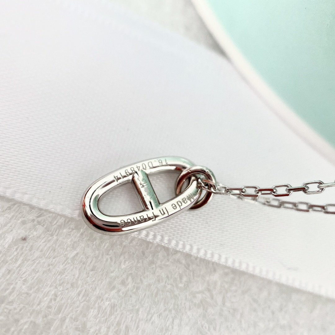 [Clover]HM PIG NOSE NECKLACE