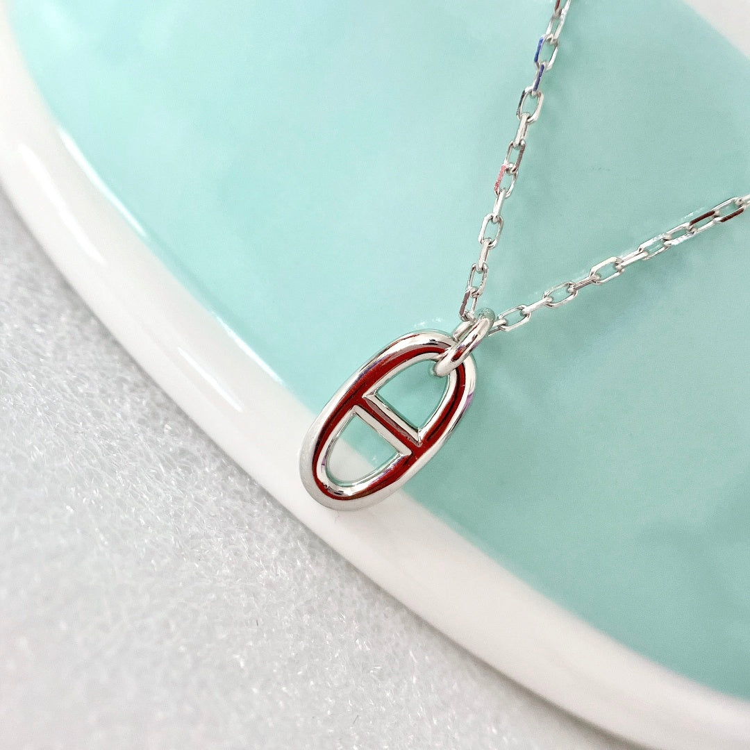 [Clover]HM PIG NOSE NECKLACE