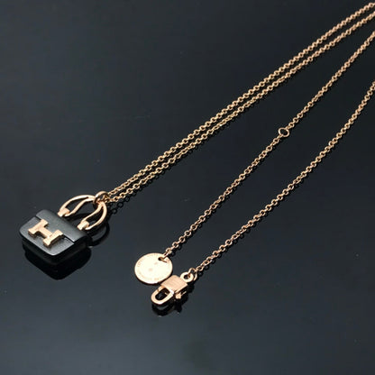 [Clover]WOMEN'S HM AMULETTES CONSTANCE PENDANT NECKLACE