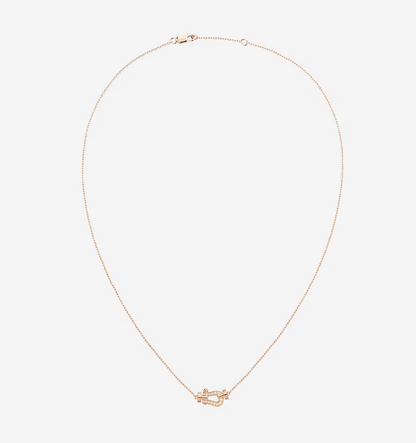 [Clover]FORCE 10 DIAMOND PINK GOLD NECKLACE MINI MODEL