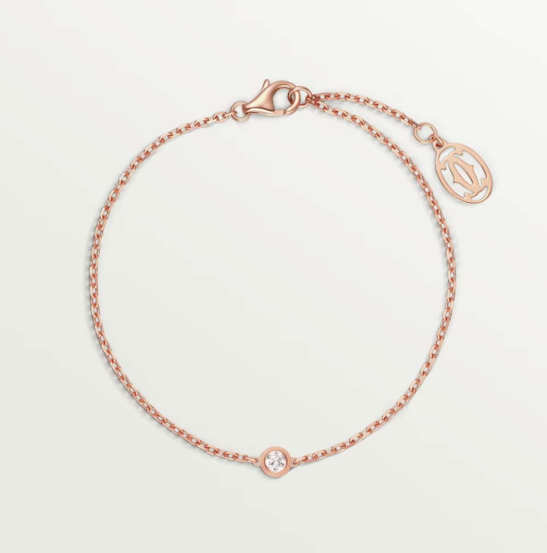 [Clover]DAMOUR DIAMOND LINK BRACELET