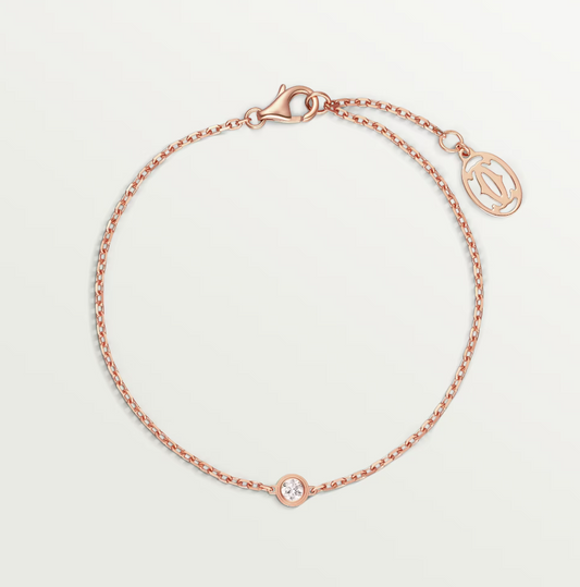 [Clover]DAMOUR DIAMOND LINK BRACELET