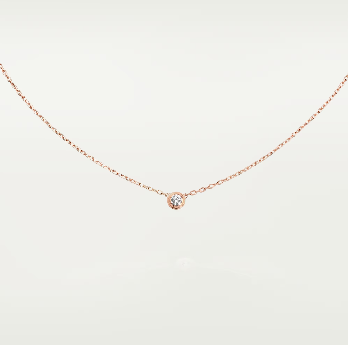 [Clover]DAMOUR DIAMOND NECKLACE