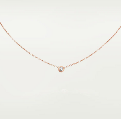 [Clover]DAMOUR DIAMOND NECKLACE