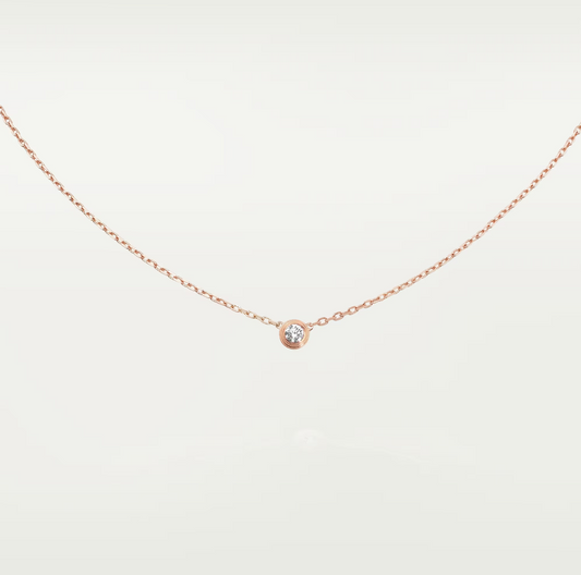 [Clover]DAMOUR DIAMOND NECKLACE