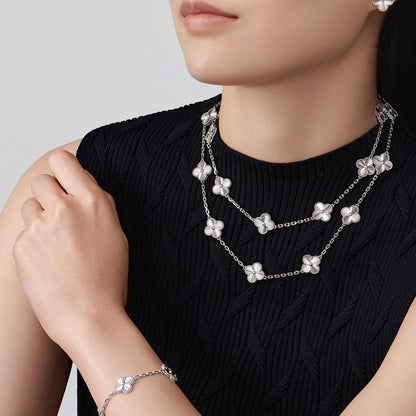 [Clover]CLOVER 20 MOTIFS DIAMOND SILVER